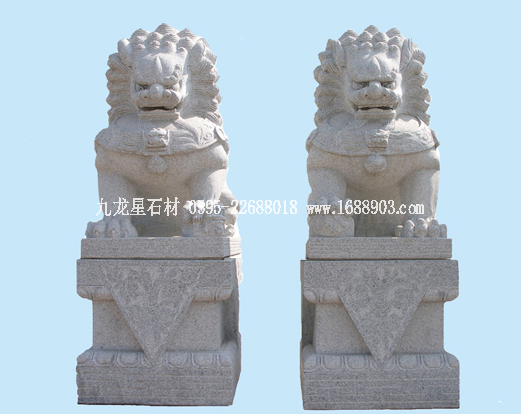 石雕獅子價格是多少？怎么計算的？