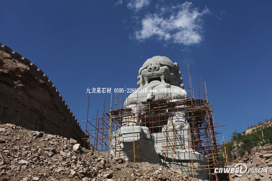 天下第一石獅:獅子口能容10多人 體內(nèi)建石獅博物館